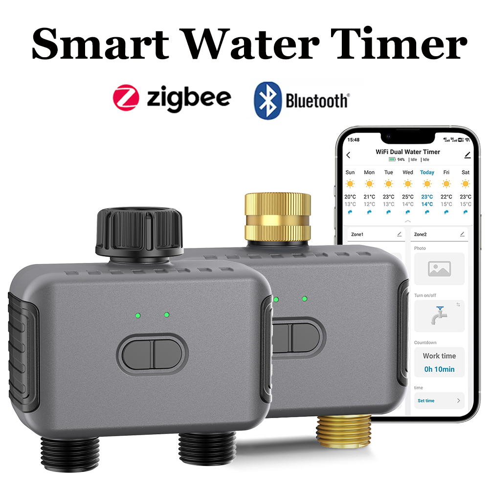 Smart Garden Irrigation - Tuya Smart Wasser Timer Zigbee/BT Automatische