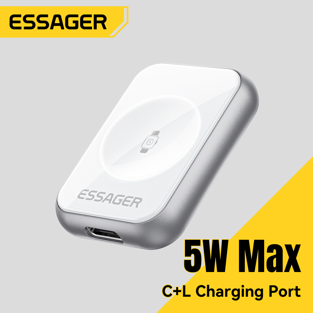 Smart Garden 9 - Essager 5W Magnetisches kabelloses Ladegerät für