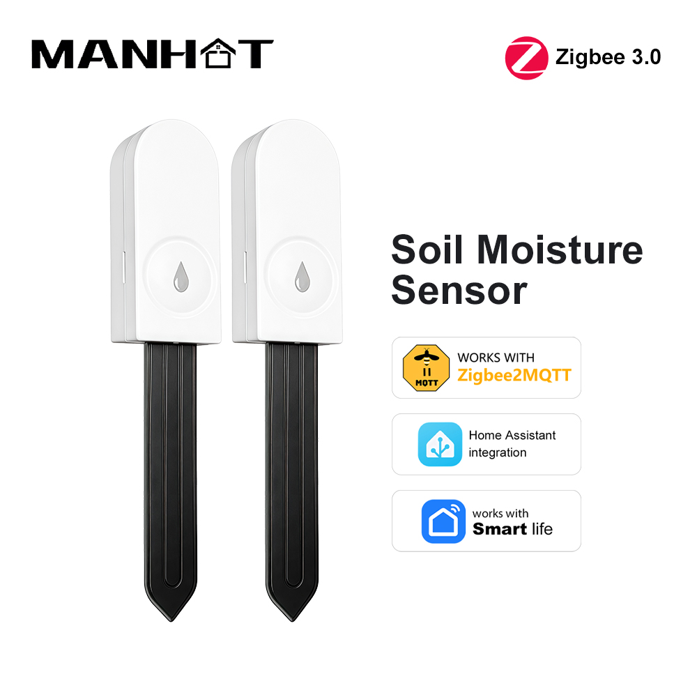 Smart Garden Irrigation System - Zigbee 3.0 Bodenfeuchtesensor Temperatur- und Feuchtigkeitsmesser