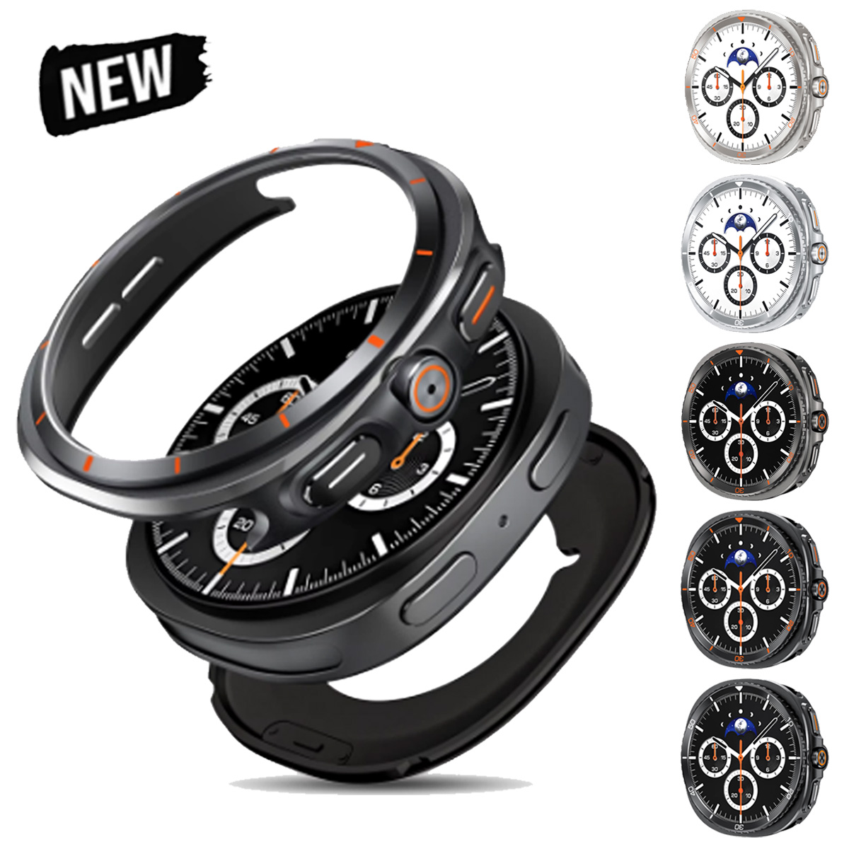 Smart Garden 9 - Zinklegierung PC-Hülle für Samsung Galaxy Watch