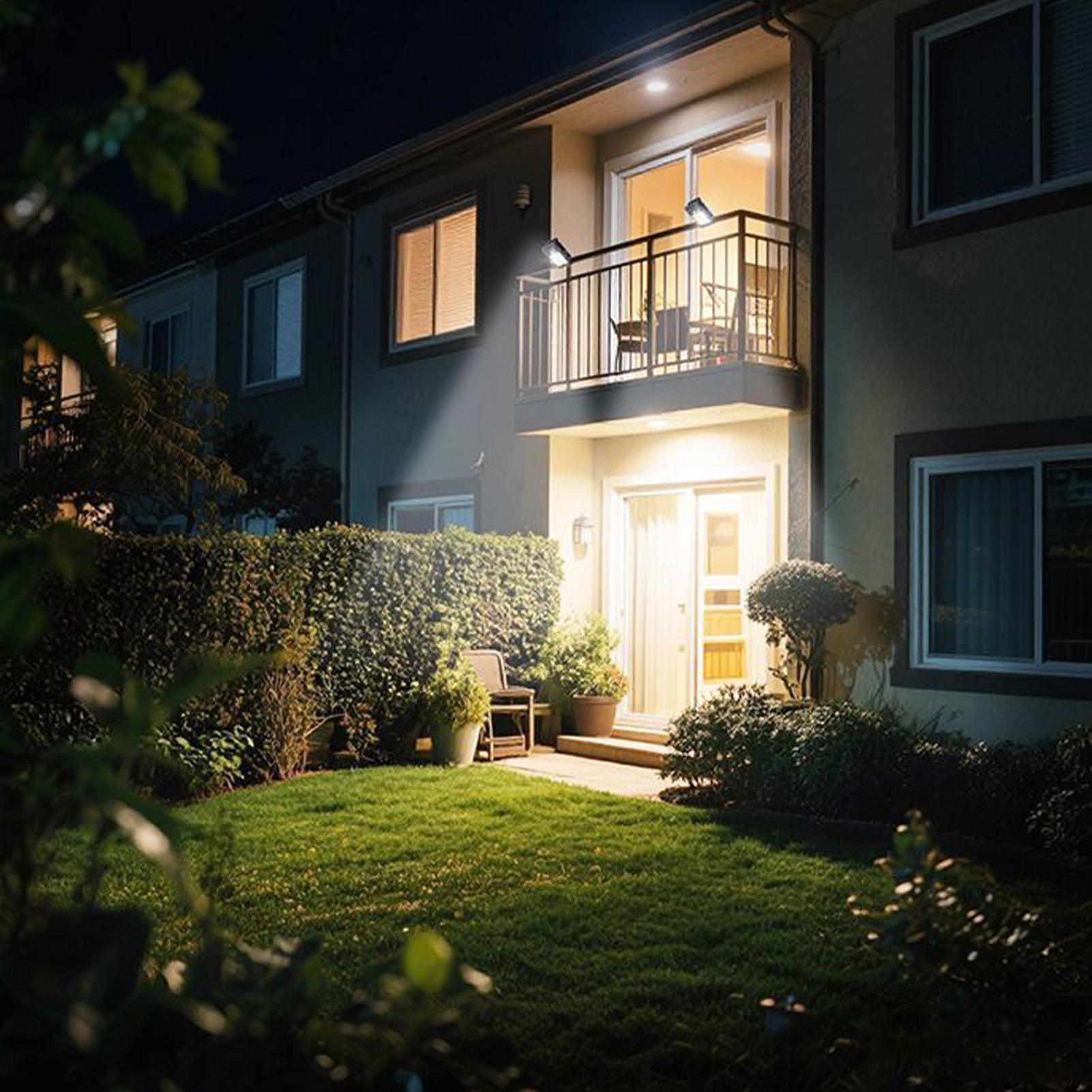 Smart Garden Gate - Clip-on-Solarleuchten für den Außenbereich, wasserdicht, intelligenter