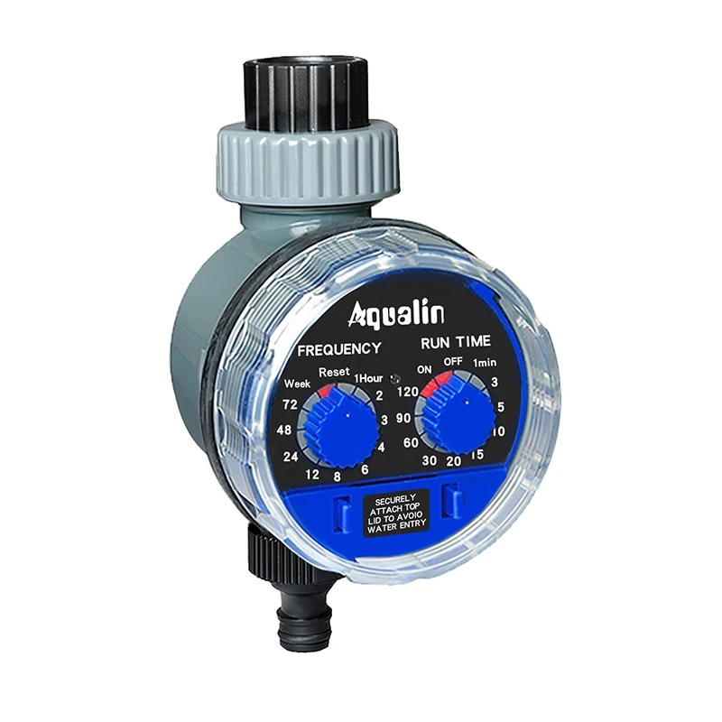 Smart Garden Tap Timer - Gartenbewässerungs-Timer mit Kugelventil / Magnetventil-Bewässerungsregler, wasserdichter