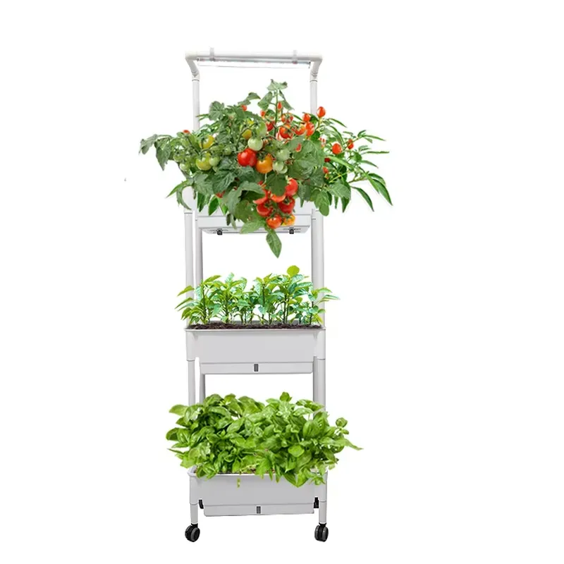 Beweglicher Vertikaler 3-Ebene – Smart Garden Vertical Planter Bewertung und Preis