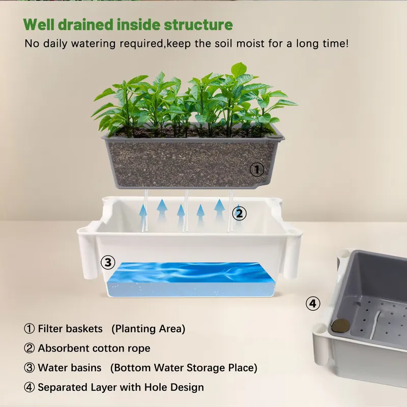 Beweglicher Vertikaler 3-Ebene – Smart Garden Vertical Planter Bewertung und Preis