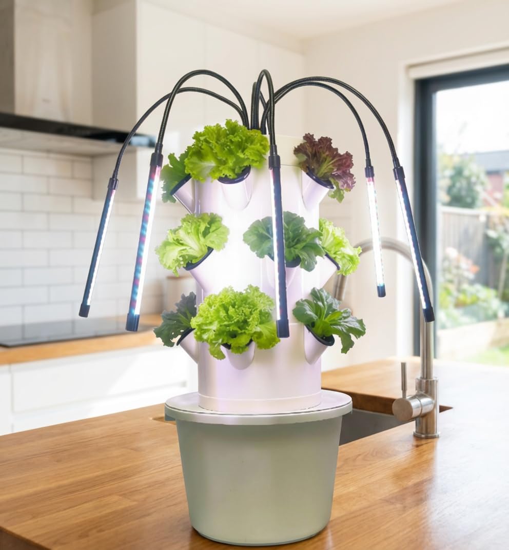 Vertikales Hydroponisches Anba – Smart Garden Vertical Planter Bewertung und Preis
