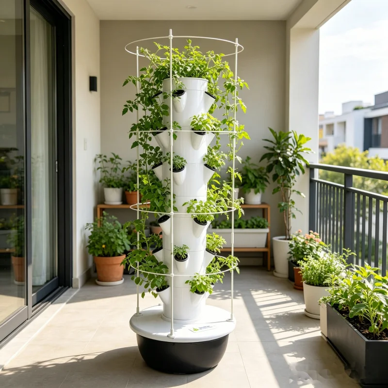 9-stöckiger Aeroponischer Hydr – Smart Garden 9 Bewertung und Preis