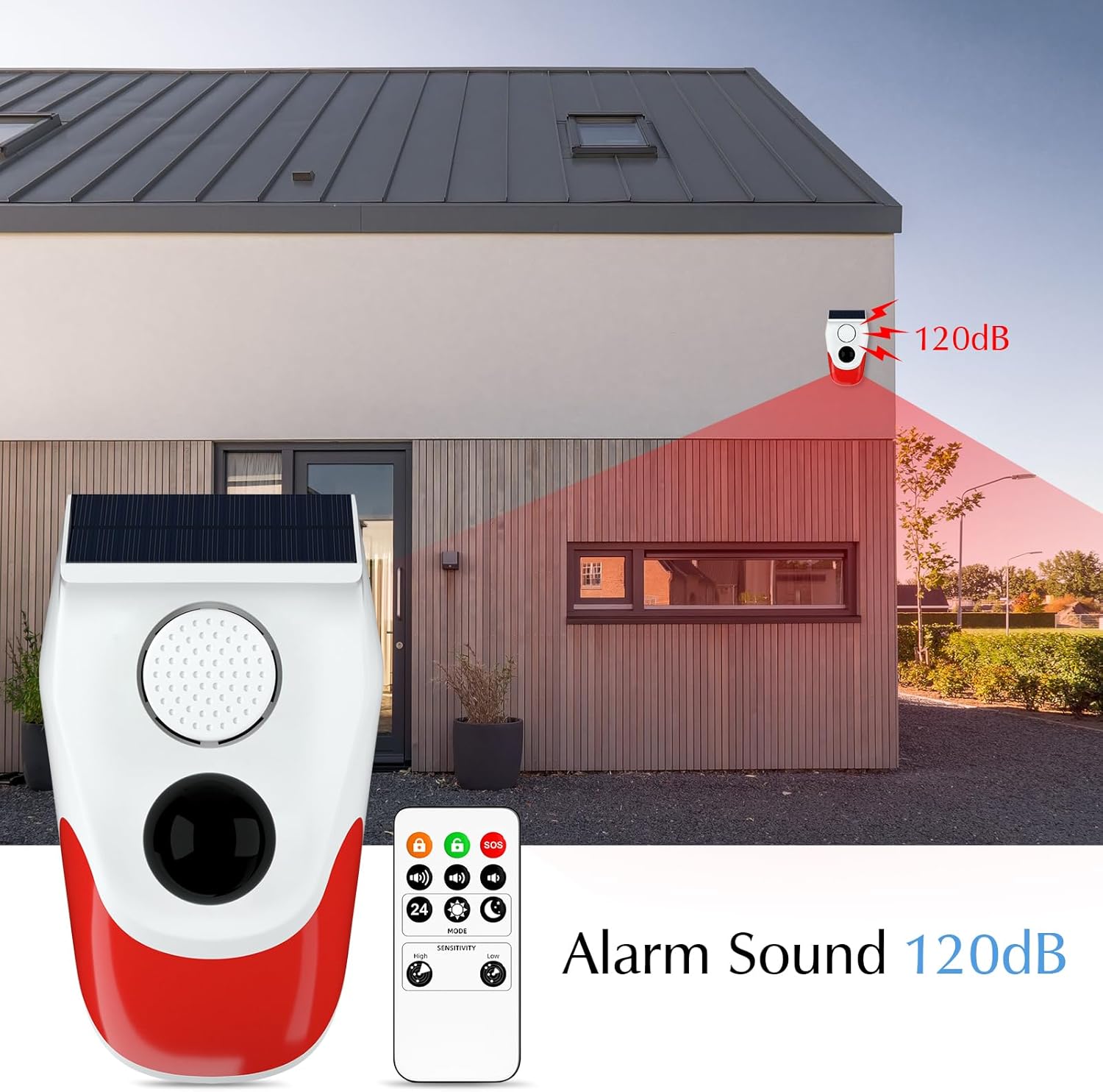 Solar-Bewegungsmelder-Alarm fü – Smart Garden Light Camera Bewertung und Preis