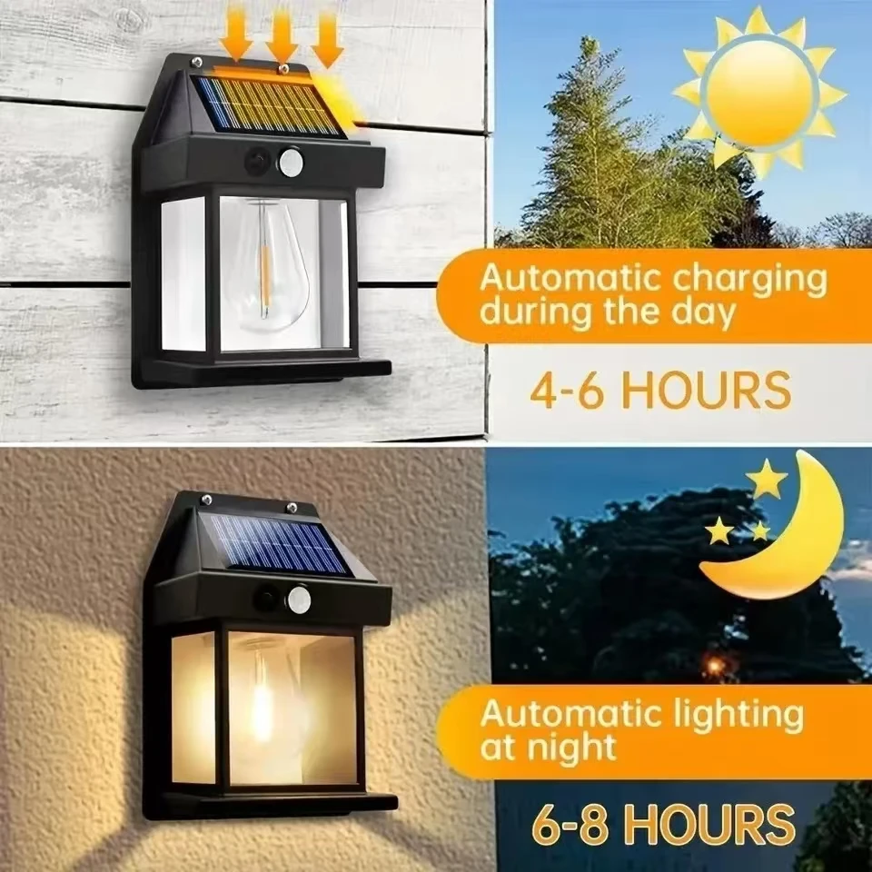 Solare Außenwandleuchte mit Be – Smart Garden Light Camera Bewertung und Preis
