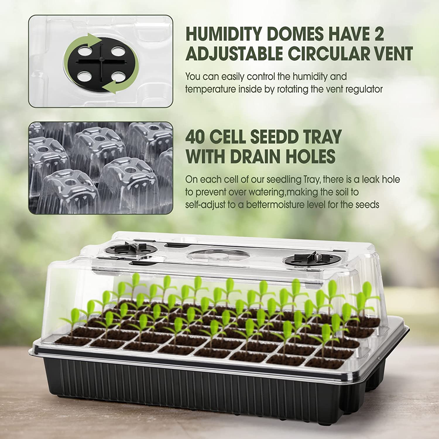 1 Set, Samen-Starterschalen mi – Smart Garden Domes Bewertung und Preis