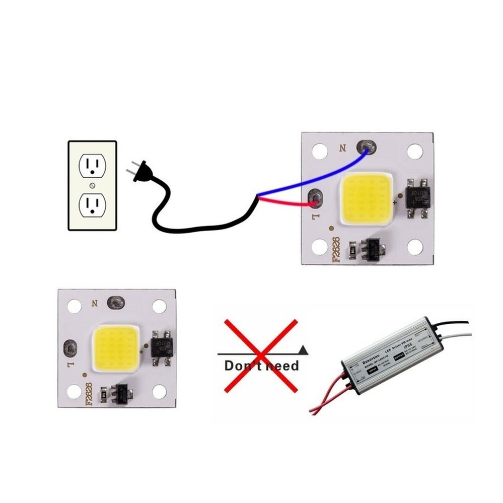 10W COB modul 220V LED Chip Di – Smart Garden Spotlights Bewertung und Preis