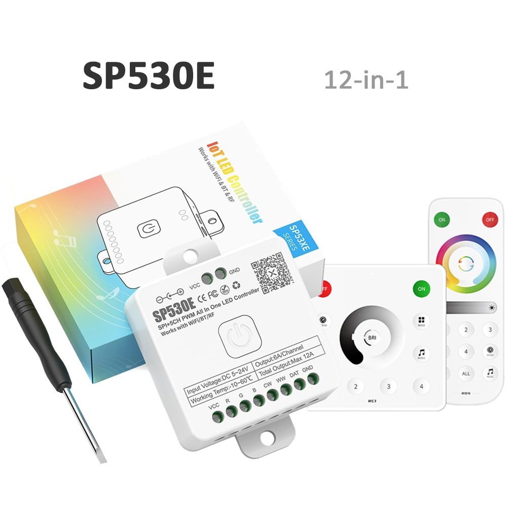 SP530E WLAN Bluetooth LED-Cont – Smart Garden Light Controller Bewertung und Preis