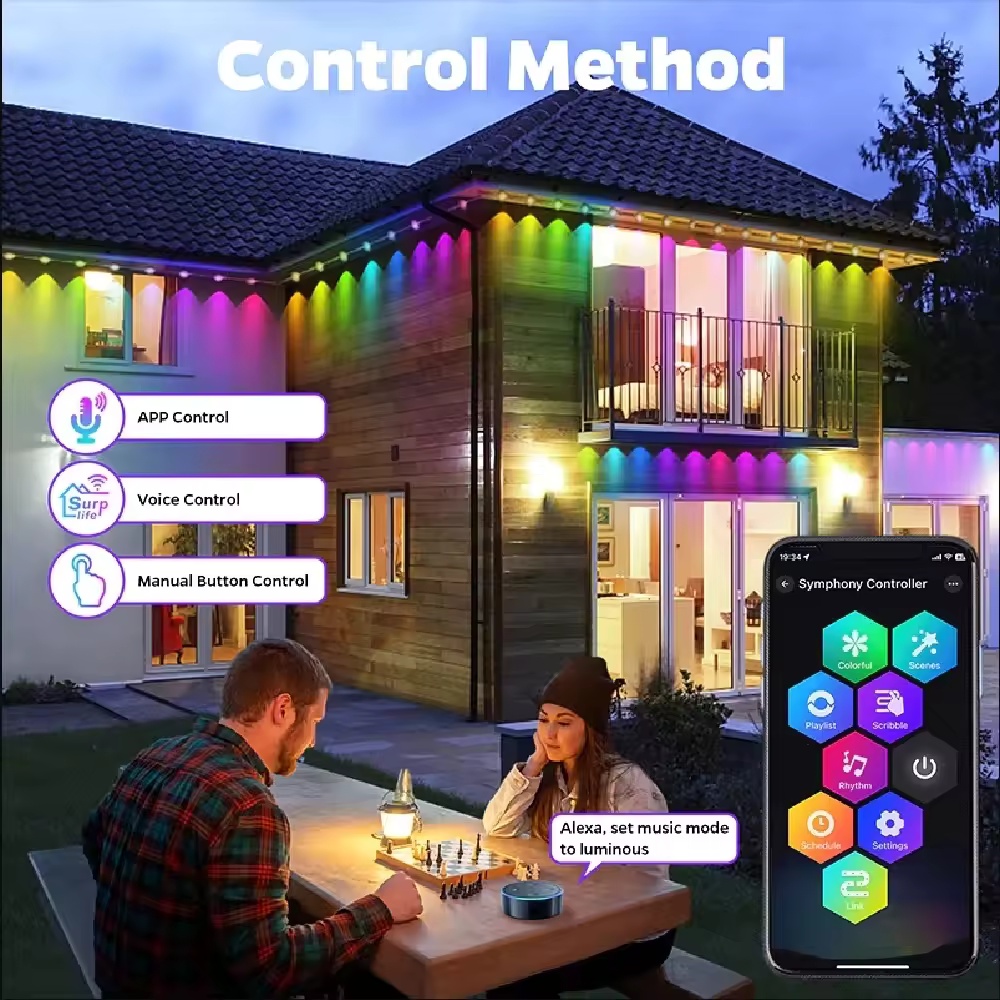 15M/30M/45M/60M/90M RGBIC Smar – Smart Garden Light Controller Bewertung und Preis