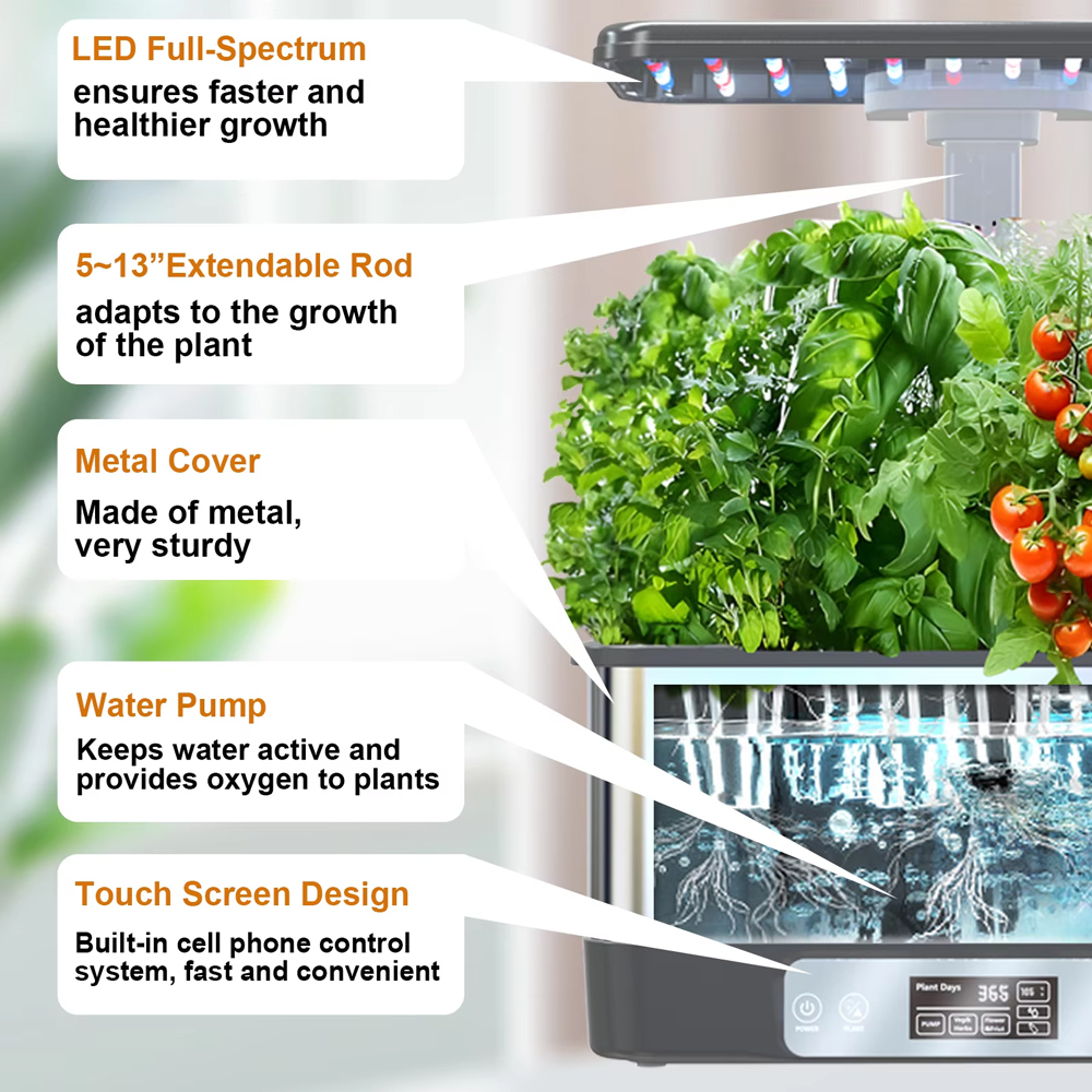 WLAN 8-Pflanzen Edelstahl Smar – Smart Garden Gate Bewertung und Preis