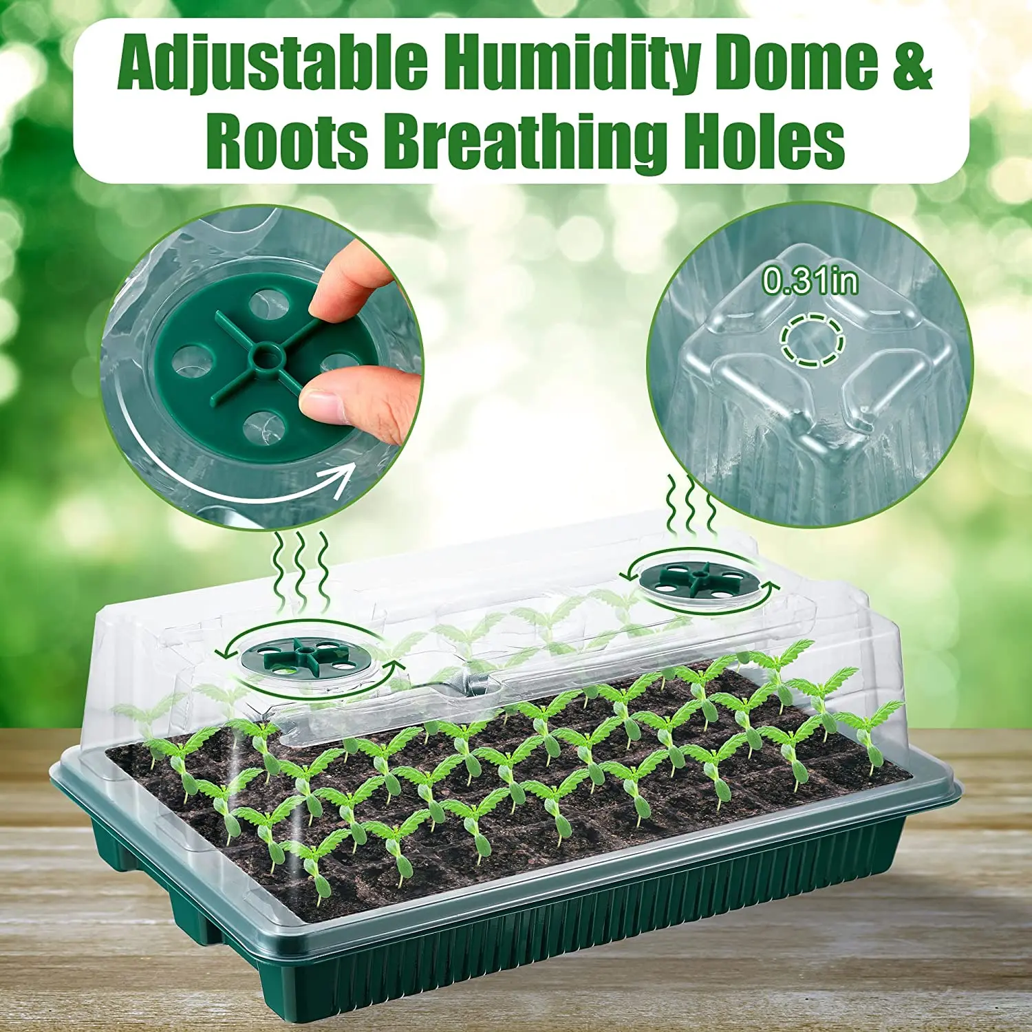 2er-Pack, Anzuchtschalen mit h – Smart Garden Domes Bewertung und Preis