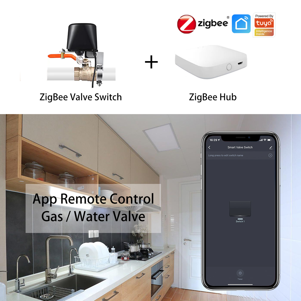 ZigBee Wasser/Gas Ventil Fernb – Smart Garden Gate Bewertung und Preis