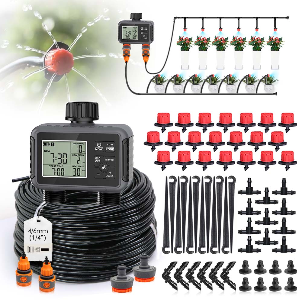 Duale Zonen Unabhängige LCD-An – Smart Garden Irrigation System Bewertung und Preis