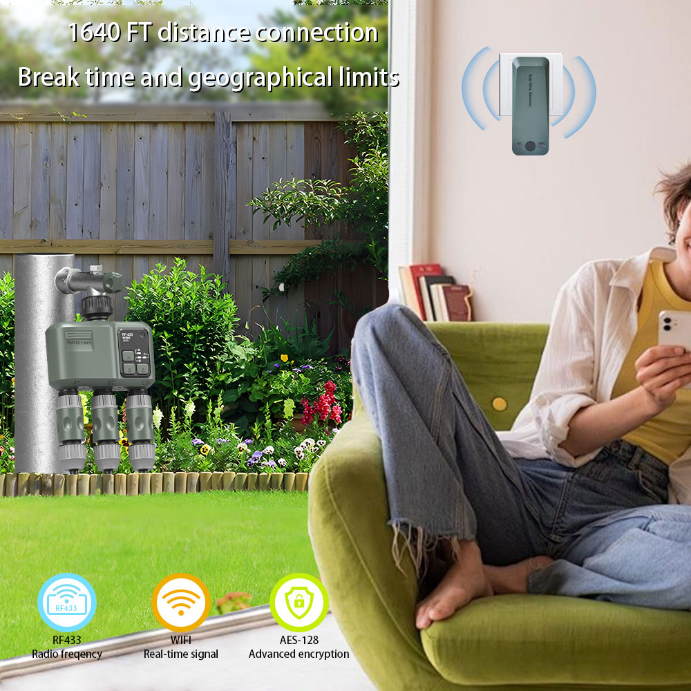 Tuya Wifi+RF433 3-Wege-Wassert – Smart Garden Irrigation Bewertung und Preis